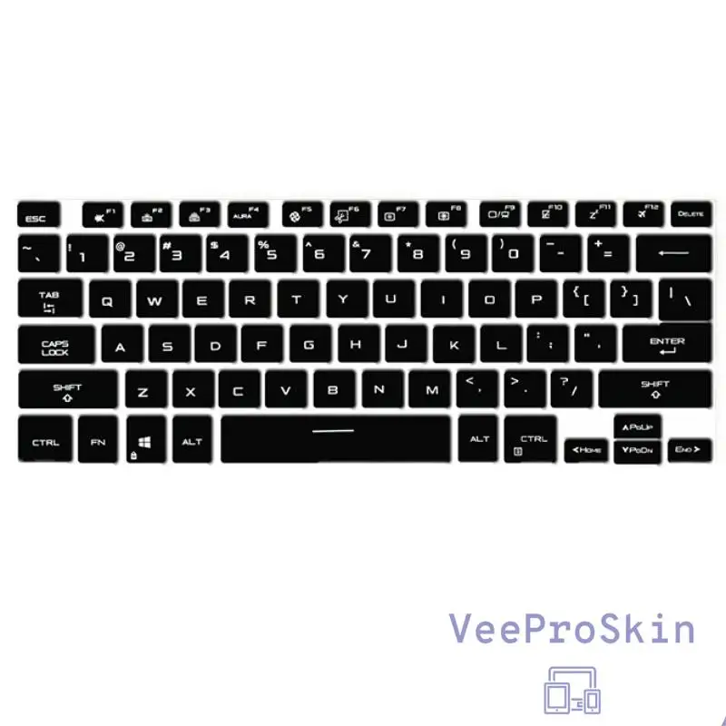 Silicone laptop Keyboard Cover skin Protector for ASUS ROG Zephyrus G14 GA402RJ GA402RK GA402 RJ RK GA402R GA402 14.0 inch 2022