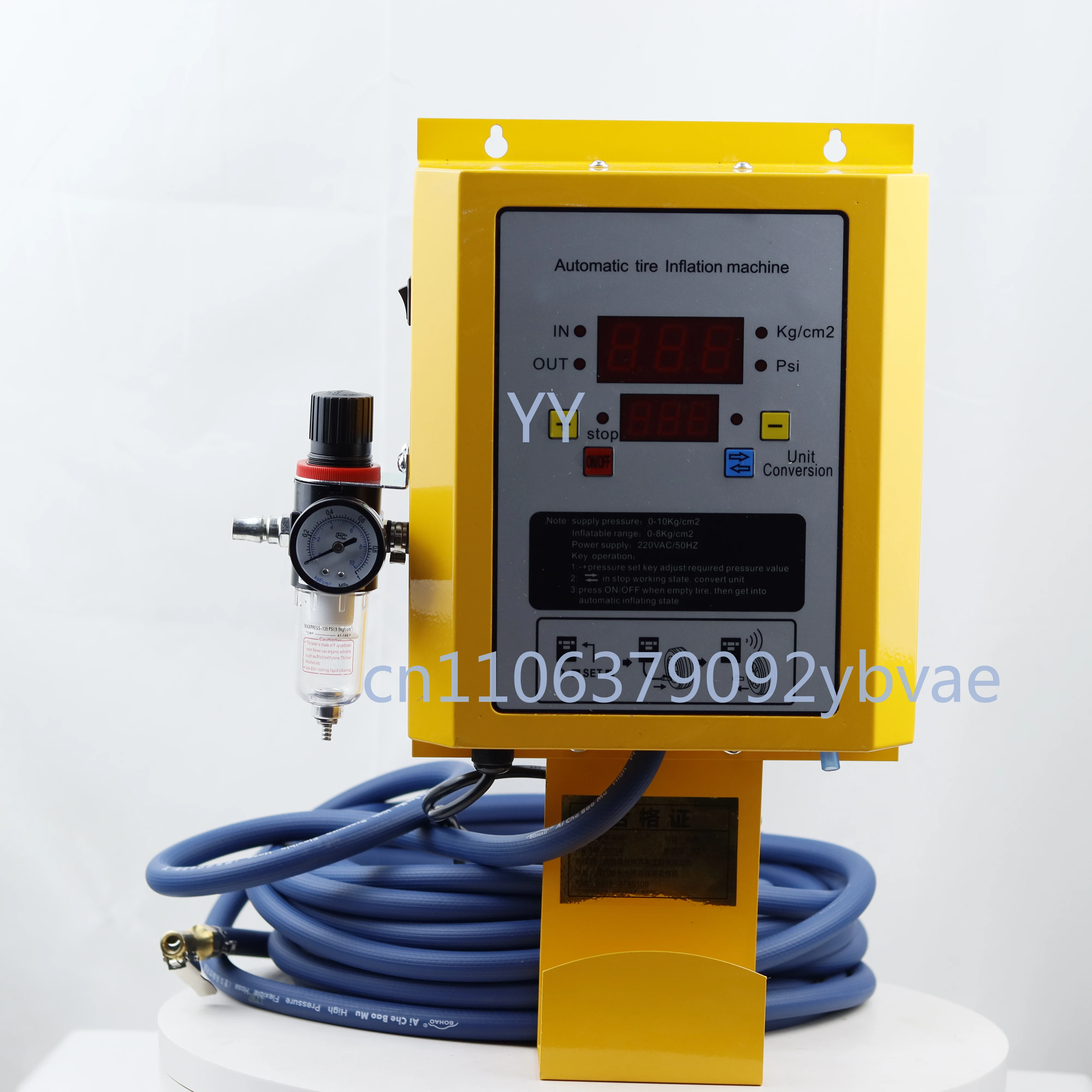 

Automatic Pump Tire Digital Display Air Filling Machine Car Repair Shop Inflation Pump for motorcycles, cars