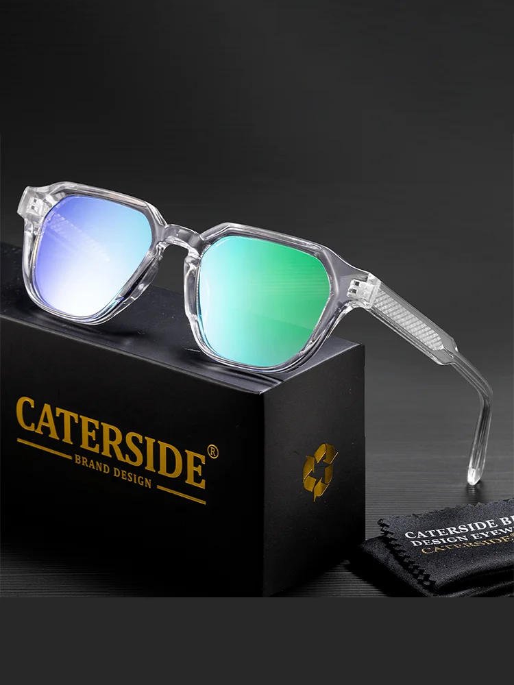 AliExpress Caterside CATERSIDE New Fashion Men's Sunglasses CP Pin Square Frame Eyeglass Women's Outdoor Cycling Fishing Sports Retro Glasses UV400