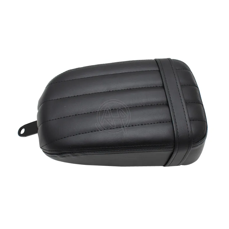 Motorcycle Back Passenger Rear Seat Pad PU Leaeether Seat Cowl Cushion for Harley Softail Street Bob FXBB 2018-2020 - view 2
