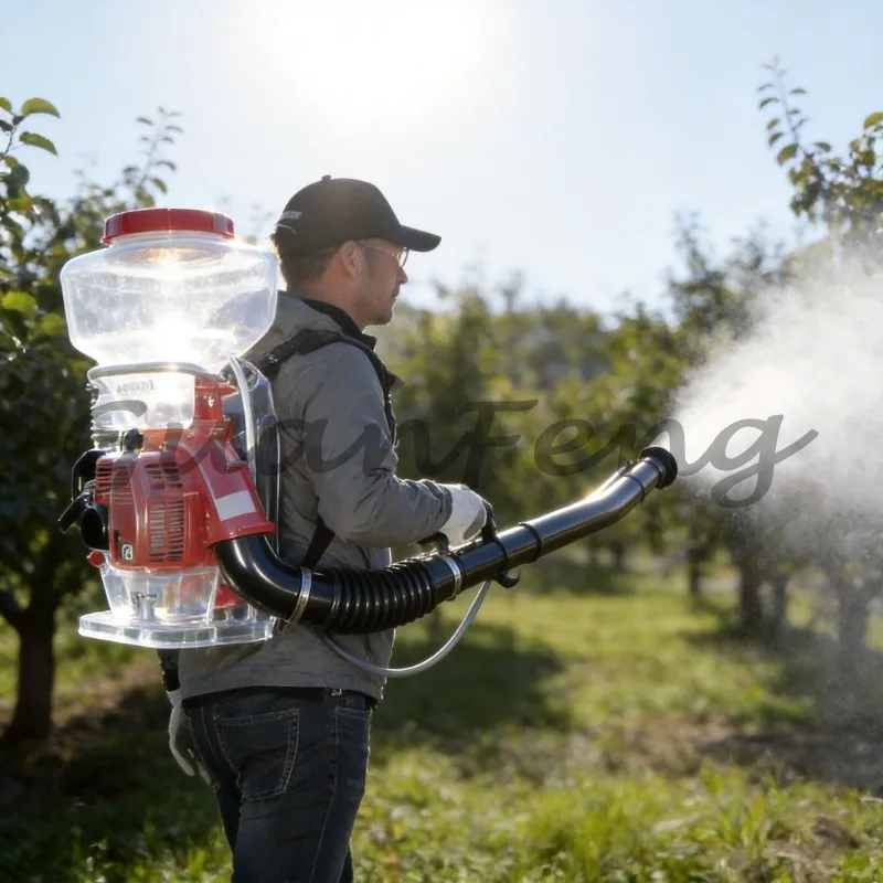 Backpack Agricultural Gas Spray Dust Collector, Fruit Tree, and Epidemic Prevention and Disinfection Fertilizer Applicator