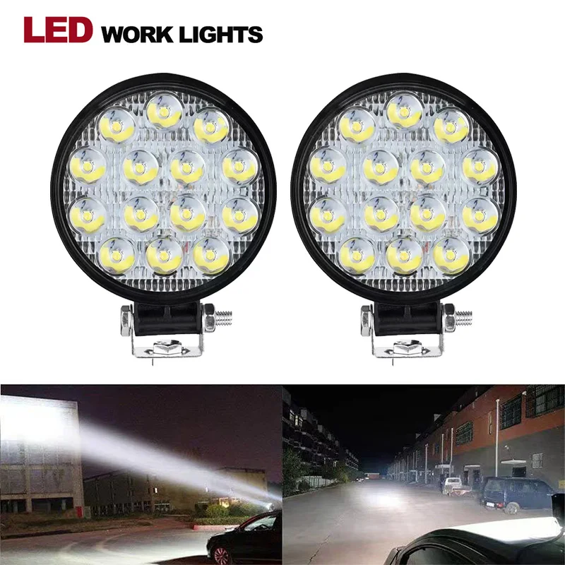 

Car Spot Lights Offroad Anti-corrosion Combo LED Light for Jeep Truck 4X4 Car SUV Barra LED Spotlights Front Lights Lamp