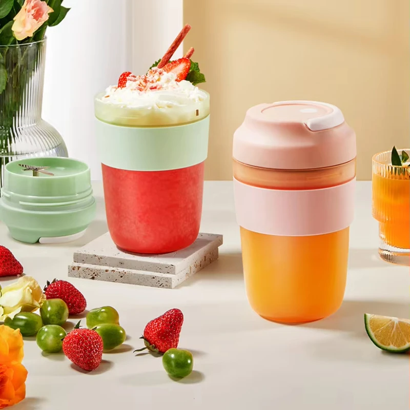 Portable  Juicer Blender Juicer USB Smoothie Blender Cup Mini Charging Fruit Mixers Extractors Food Milkshake Machine