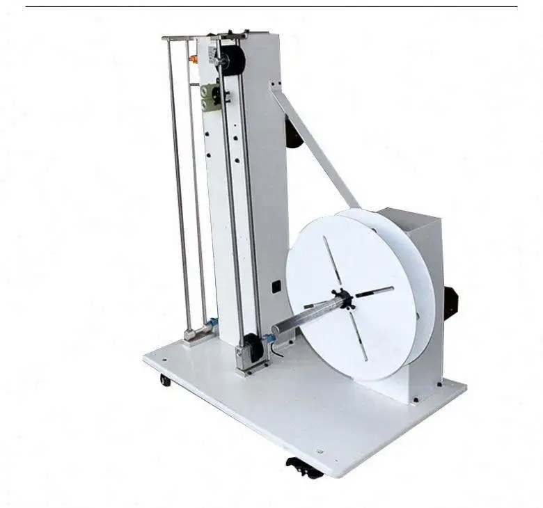 Macchina efficiente per l'alimentazione dei cavi spelafili con distributore automatico di tamburi per cavi