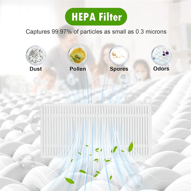 

A27F-20 Pack Replacement Accessories Compatible With Eufy C10 Robot Vacuum Compatible Best Like The Original Accessories