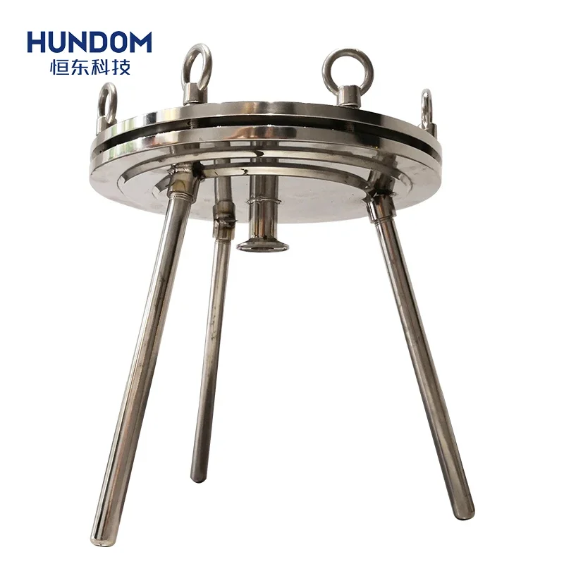 Stainless steel sanitary food processing micro filter  flat liquid small flow and low capacity filtration equipment