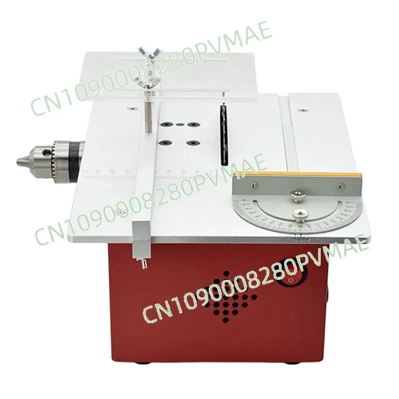 Miniature multifunctional table saw DIY small chainsaw desktop cutter mini slotting woodworking push table saw
