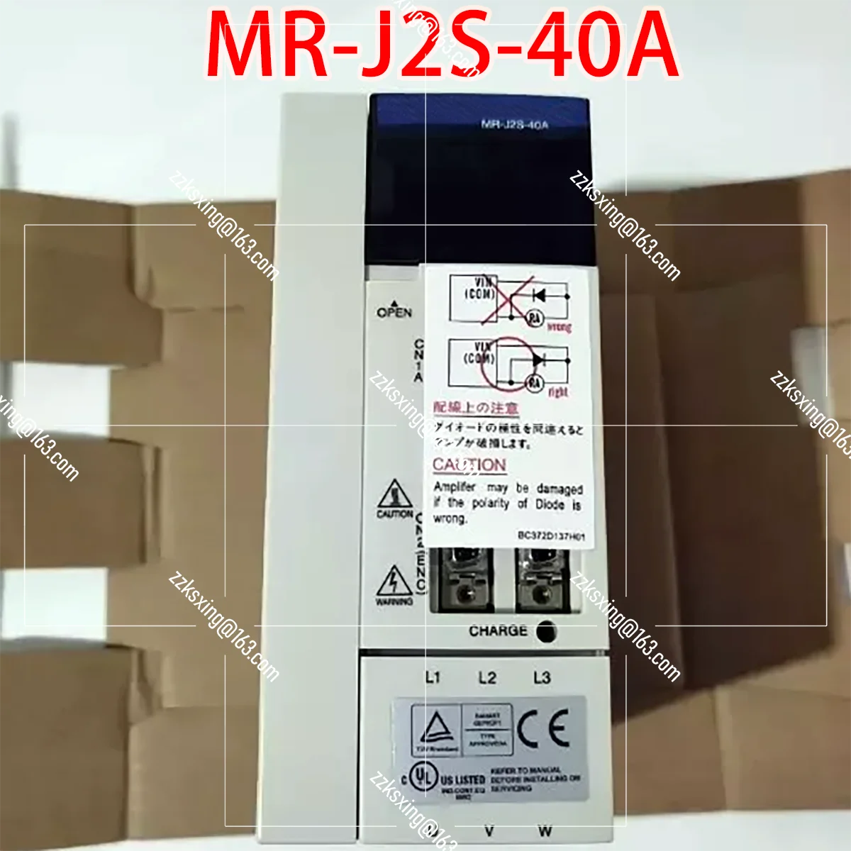 Brand New MR-J2S-40A  Original In Box AC   Servo Driver