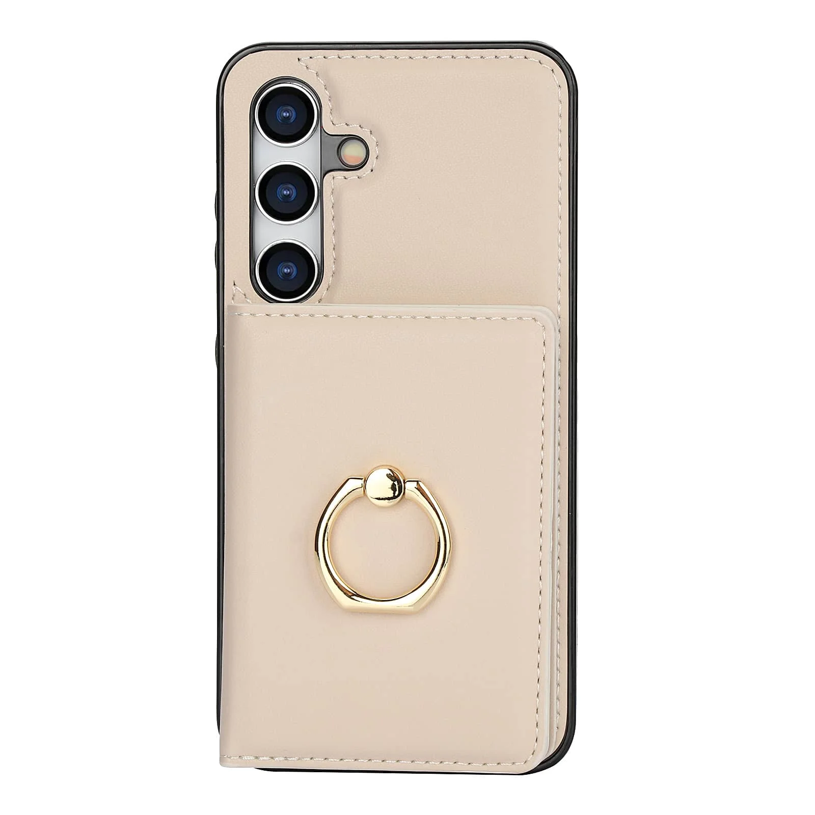 Portemonnee-etui met kaarthouder, 360° ° Rotatie Ring Kickstand Magnetische sluiting voor Samsung Galaxy A55/A35/A25/A12/A15/A54/A14/A73/A53