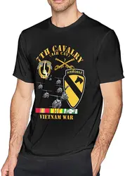 7th Cavalry Air Cav 1st Cav Division W SVC Graphic Mens Gift T-Shirt. Summer Cotton Short Sleeve O-Neck Unisex T Shirt S-3XL