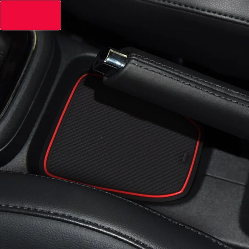 Holders Non-slip Pad Cup Cushion Groove Mat For VOLKSWAGON VENTO Lnterior Anti Slip Mat Car Accessories