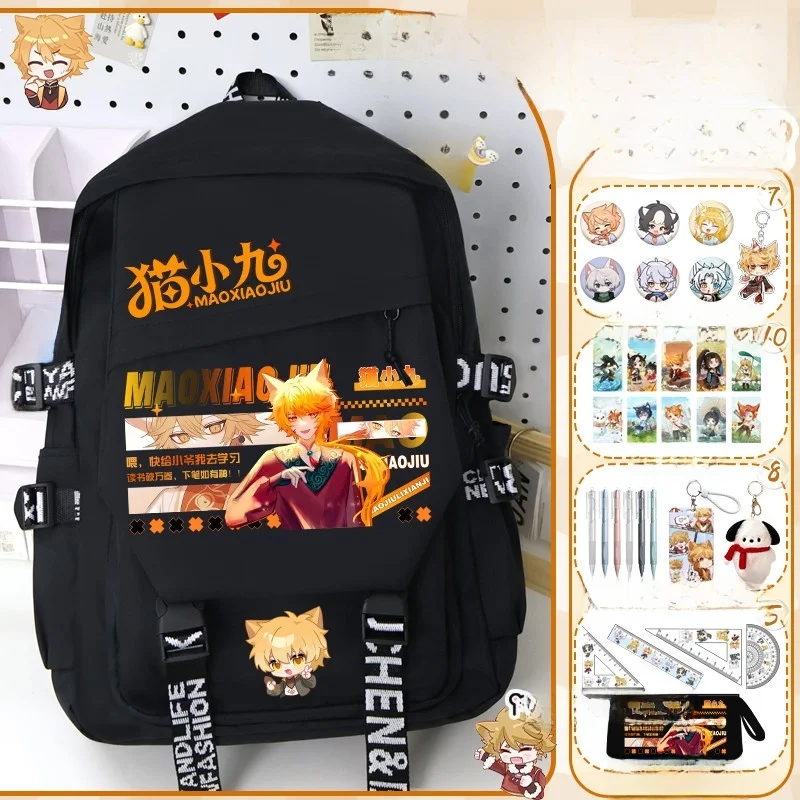 zaino-qimiao-per-scuola-media-unisex-borsa-a-doppia-spalla-piccola-per-studenti-delle-elementari-modello-seven-nights-dragon-boy