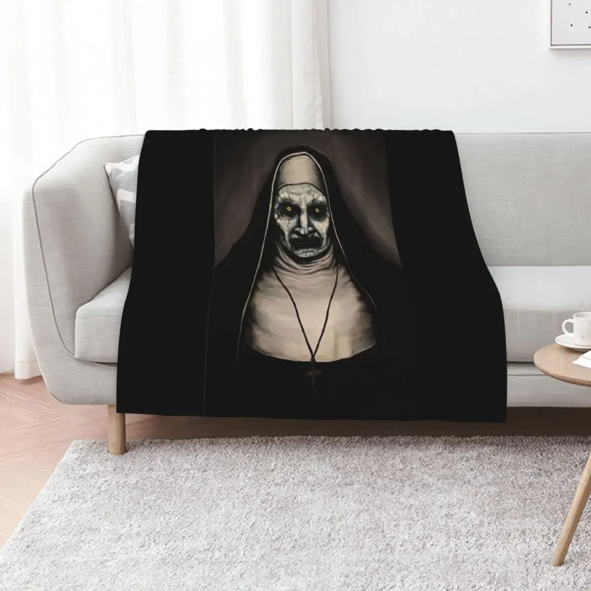 

Valak Throw Blanket wednesday Decorative Sofas Kid'S Blankets Sofas Of Decoration Blankets