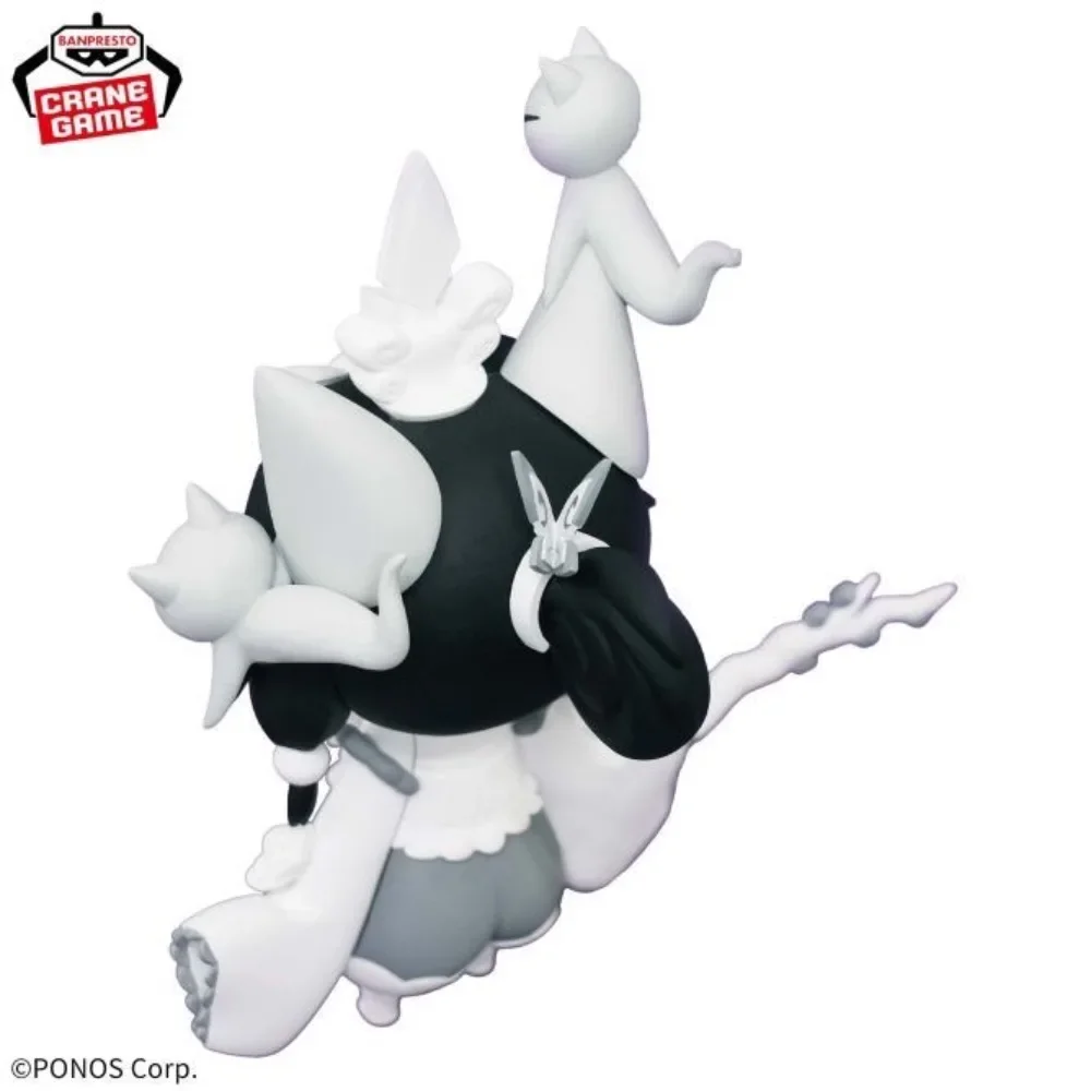متوفر في المخزون لعبة شخصيات الحركة الأصلية لمهرجان BANPRESTO The Battle Cats Super Extreme Cat
