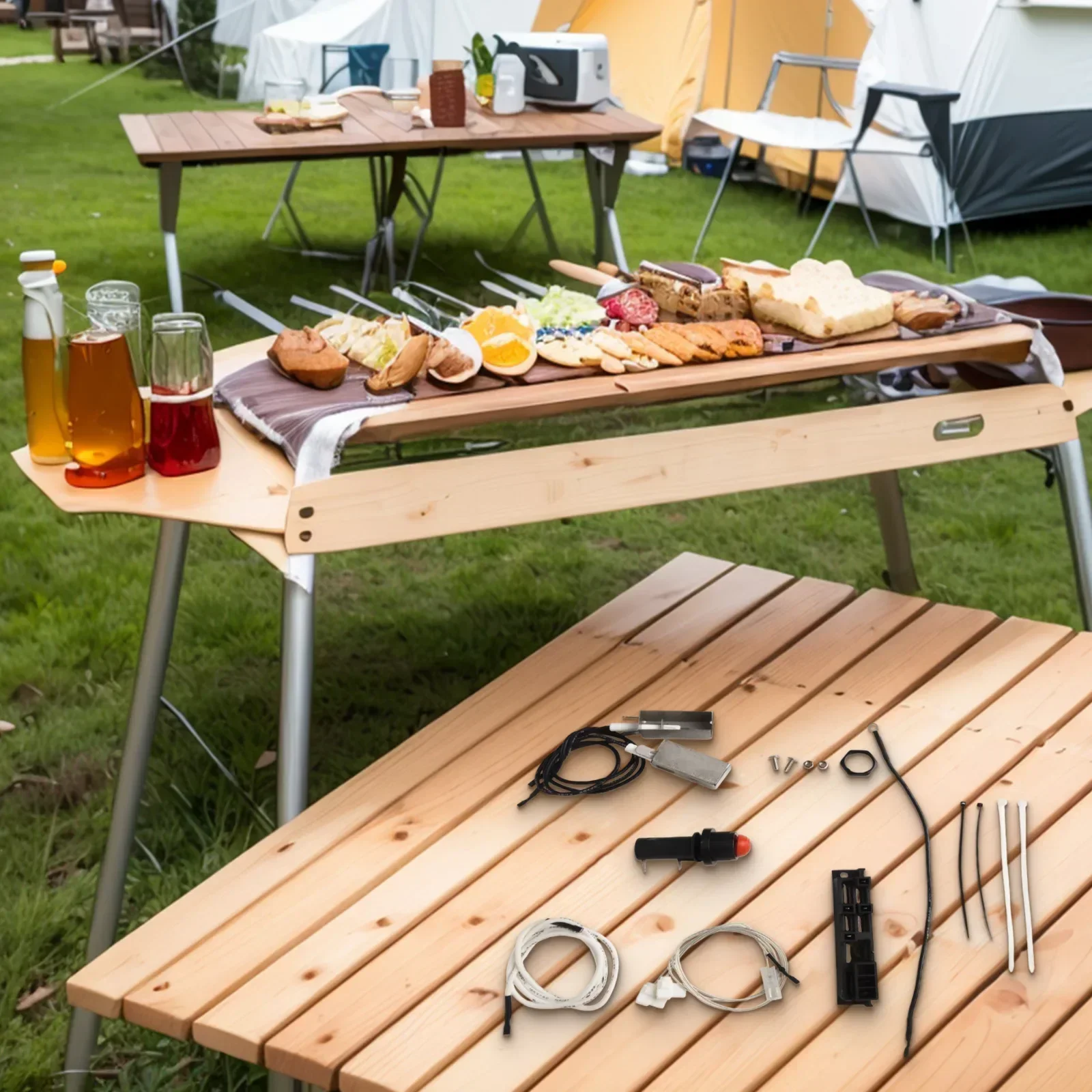 

Convenient and Efficient Gas Grill Ignition Kit with Module for Weber For Summit Silver B4 Burner Installation
