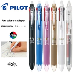 Japan Pilot Frixion Pen 4 in 1 Erasable Gel Pen 4 Colors 0.5 Mm /0.38mm LKFB-80EF/LFBTRF-30UF/EFR-6 School Acsesories School