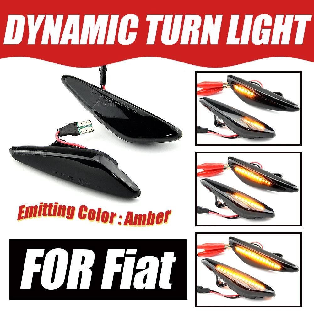For Mazda 5 Premacy CW 2010-2013 prefacelit 2Pcs LED Dynamic Car Turn Signal Lights Car Side Marker Lights