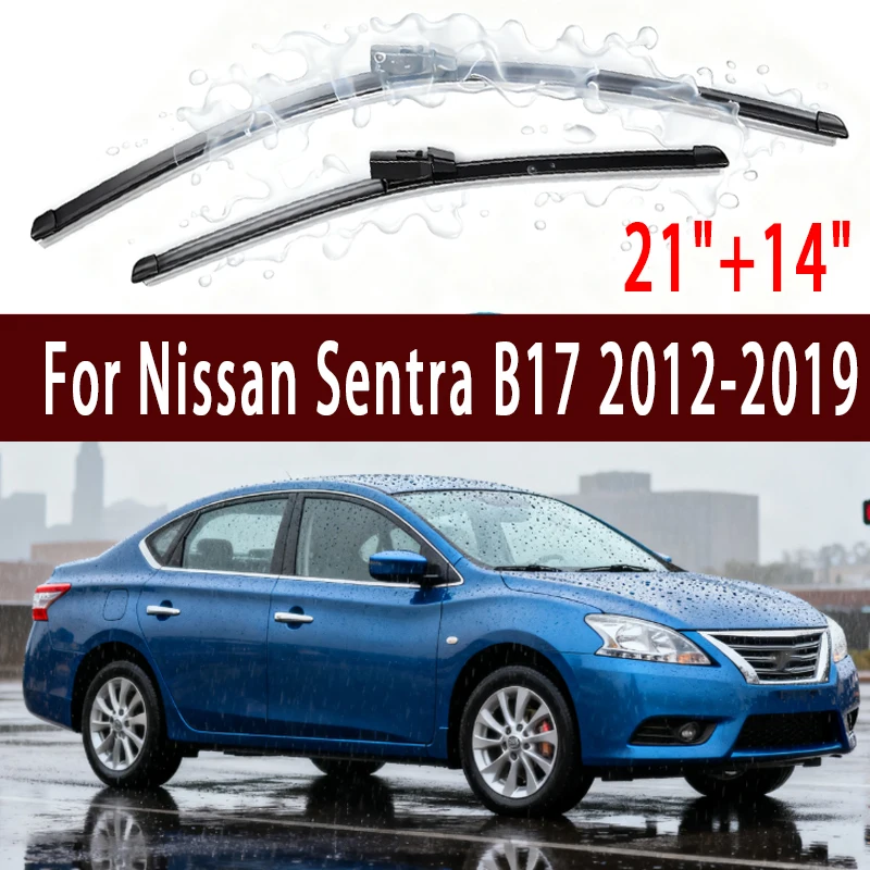 

For Renault Clio 4 IV Hatchback RS Estate 2012 - 2020 2019 Front Windshield Wiper Blades 2pcs Windscreen Window Accessories