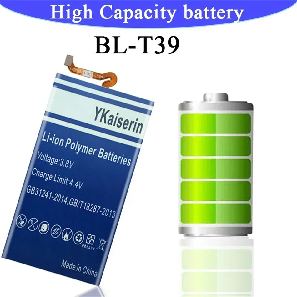 YKaiserin BL-T39 Battery for LG G7 G7+ G7ThinQ LM G710 ThinQ G710 Q7+ LMQ610 BL T39 4200mAh Mobile Phone Batteries Warranty view 3