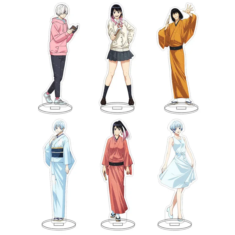 Akane Banashi Acrylic Standee 15cm Rakugo Anime Neri Maya Kasuko Desk Decor Collectible Gift for Anime Fans Keychain 2026