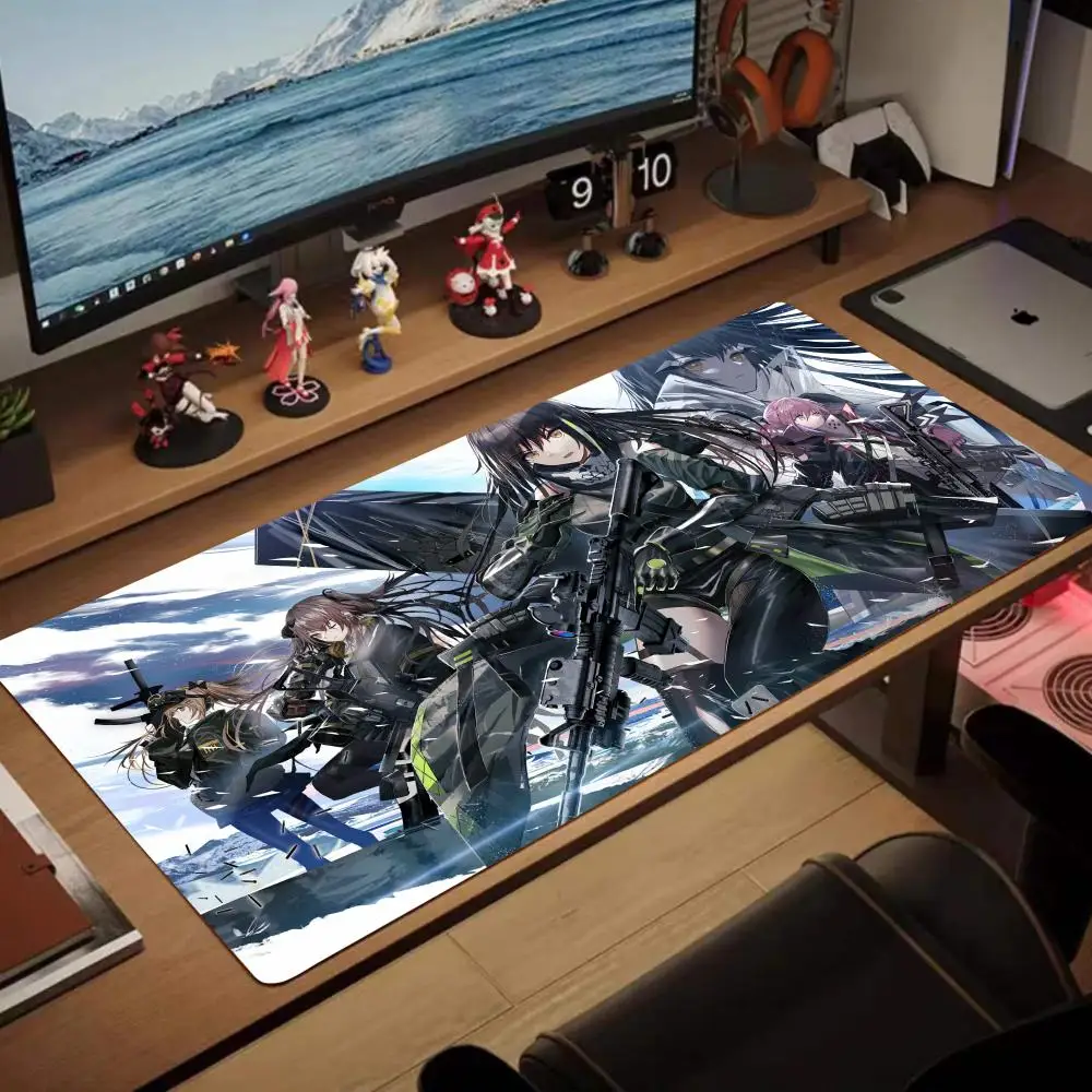 

Girls Frontline Anime Gamer Desktop Laptop 1200x600mm XXXL Rubber Mouse Pad Rubber Computer Game E-sports Girls Gift