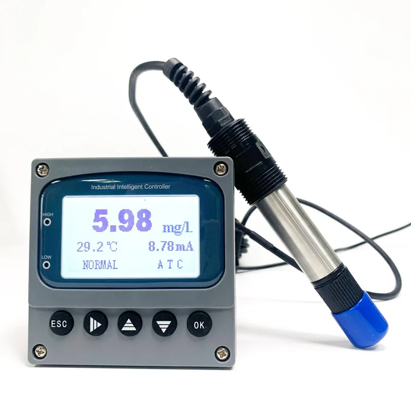 

Sensor Digital Dissolved Oxygen Meter Do Transmitter 4-20mA Monitor