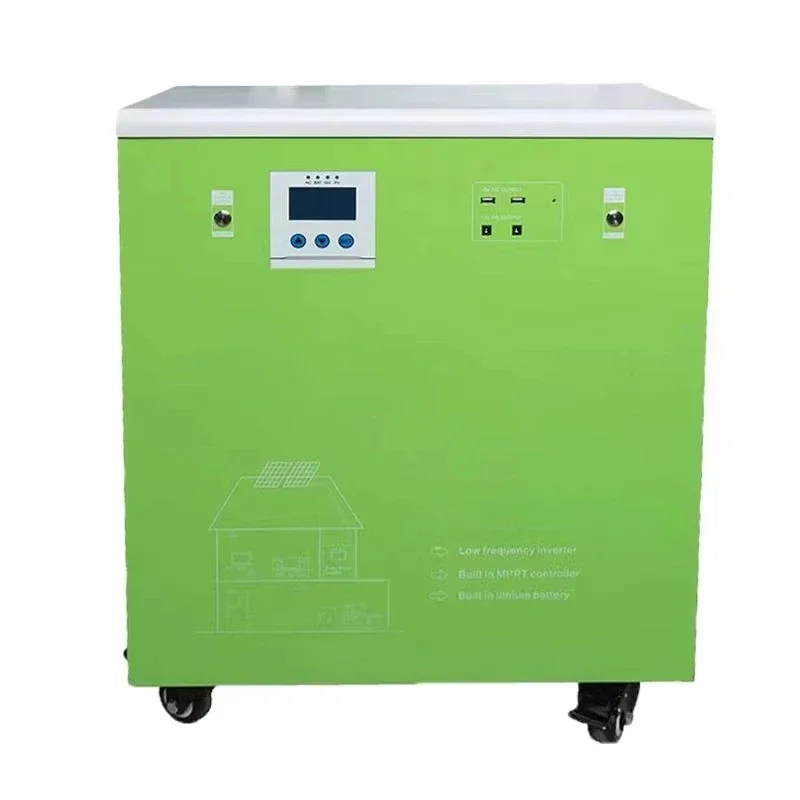 الكل في واحد بطارية ونظام الطاقة الشمسية العاكس لنظام الطاقة الشمسية المنزلية خارج الشبكة #3