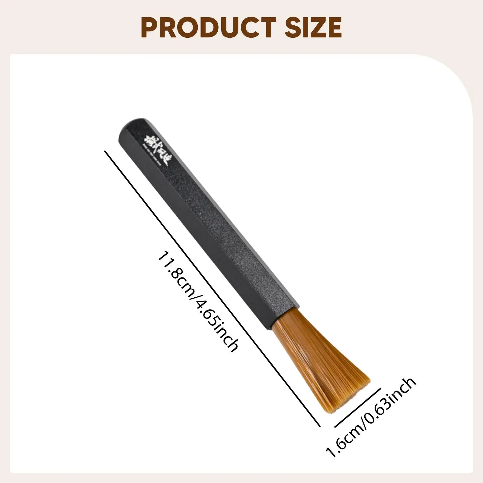 Model Cleaning Brush Cleaner Practical Nylon Bristle Model Dusting Brush for