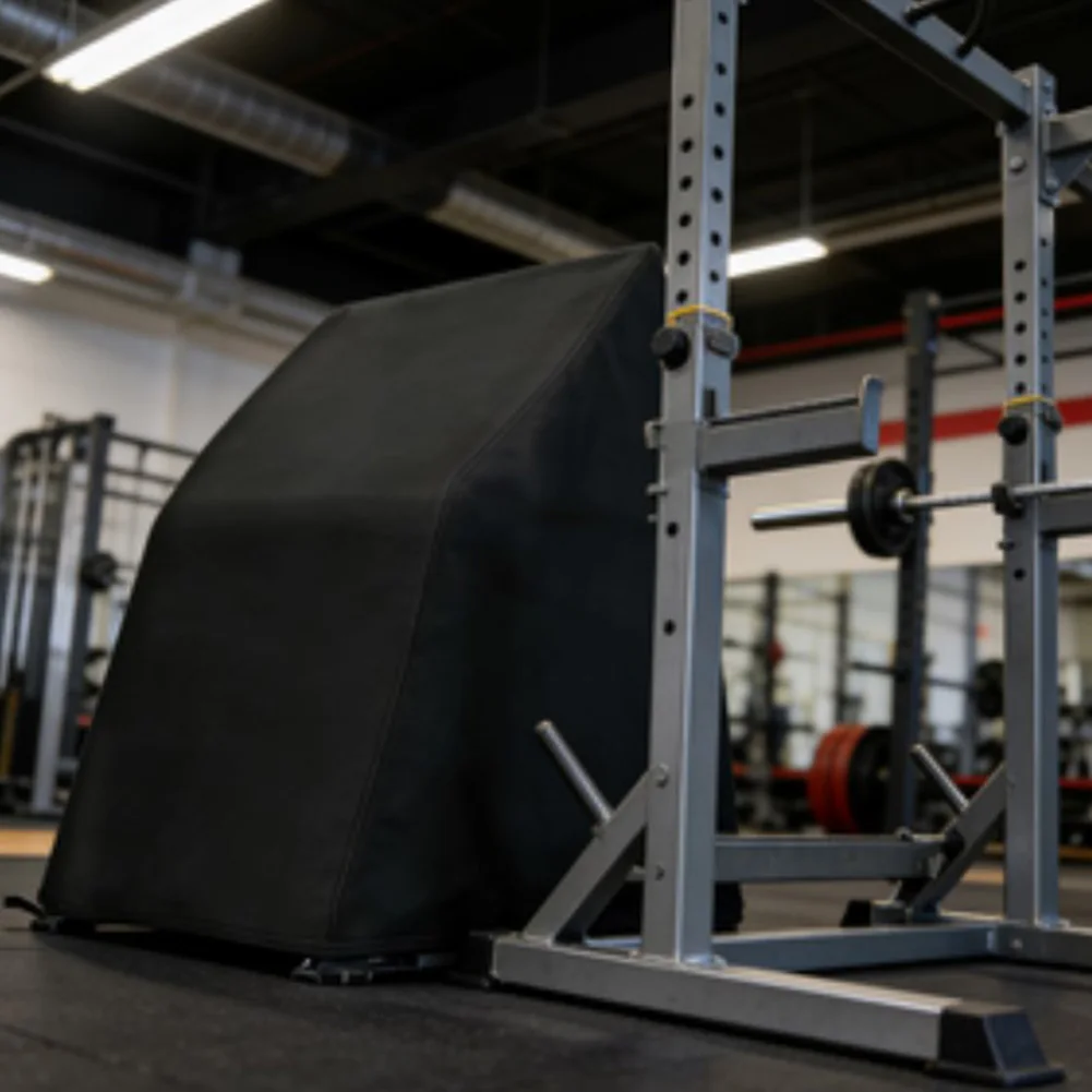 

Black Squat Rack Cover Waterproof Fitness Equipment Cover Fitness Equipment Cover Dustproof Protector Waterproof