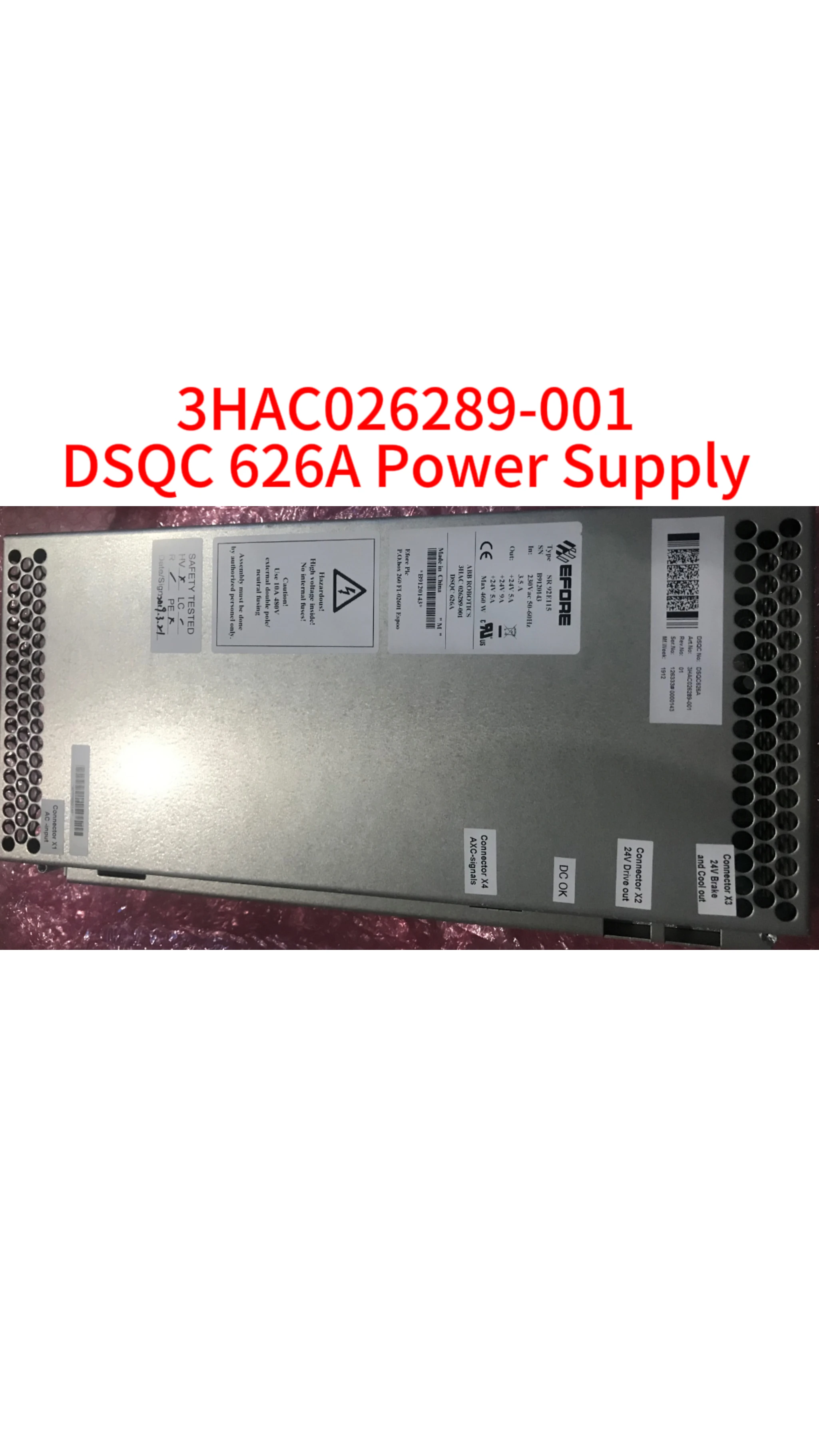 

Новый источник питания 3век026289-001 DSQC 626A