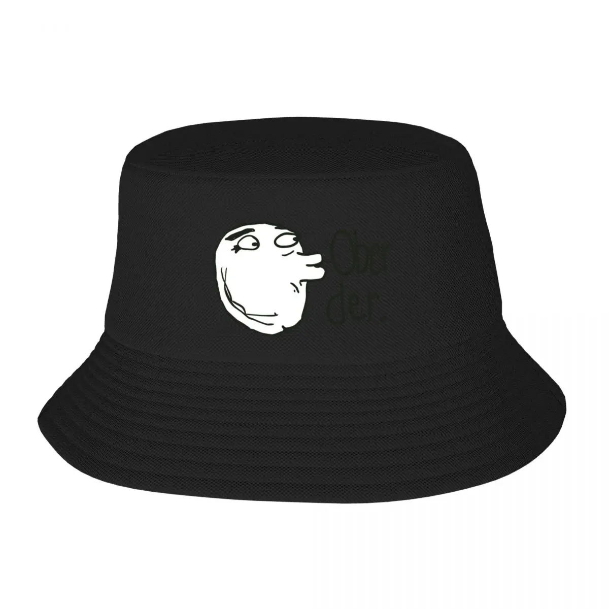 OBER DER FILIPINO PINOY EXPRESSION FUNNY Bucket Hat Luxury Man Hat sun hat Luxury Brand Beach Outing Boy Child Women's