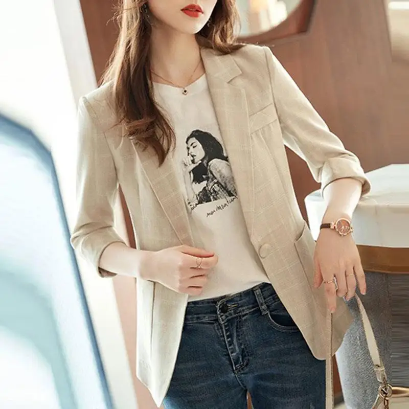 Women's New Casual Mini Suit Jacket With Suit Jacket