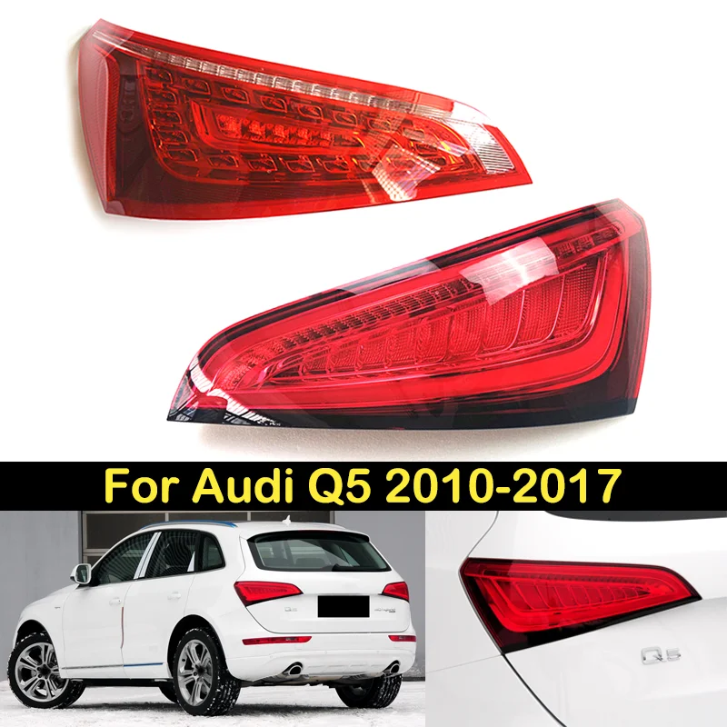 

DECHO LED Taillight For Audi Q5 2010 2011 2012 2013 2014 2015 2016 2017 Brake Light Rear bumper taillamps tail light Assembly