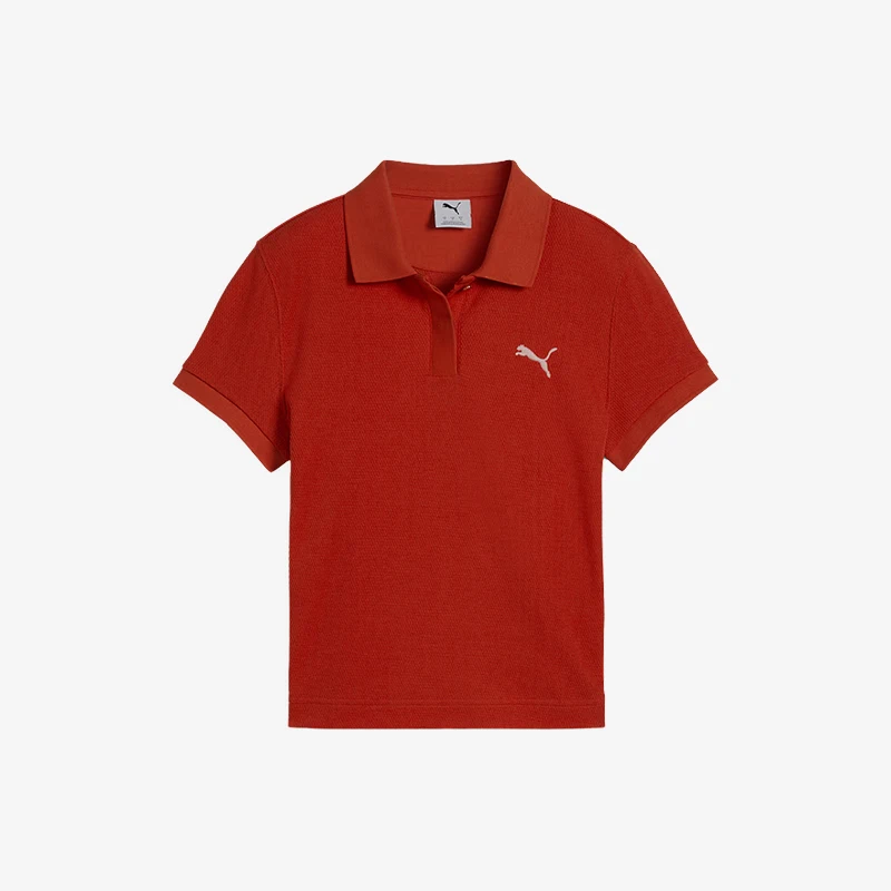 

Puma Authentic Summer Women's Lapel Classic Comfortable Retro Short Sleeve POLO Shirt 632929-15