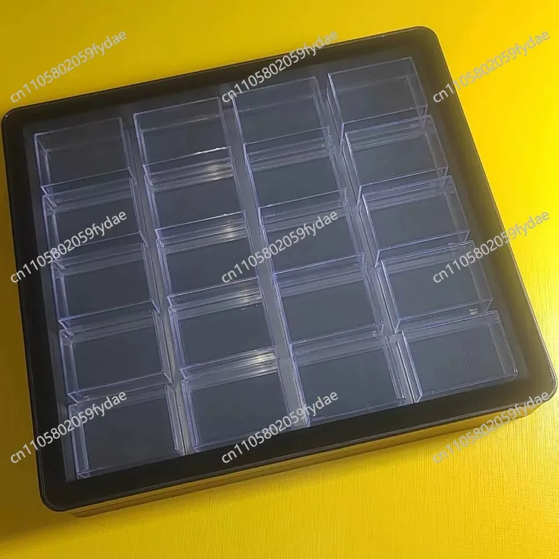 Conch, shell, and snail collection , heaven-and-earth lid box, plastic transparent , storage , high-end display