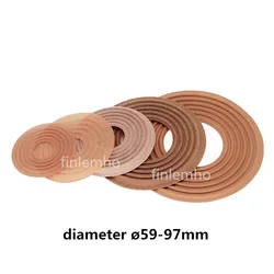 Spider Speaker Voice Coil and Paper Cone, Home Theater, Diâmetro do Áudio Profissional, 59-97mm, 1PC