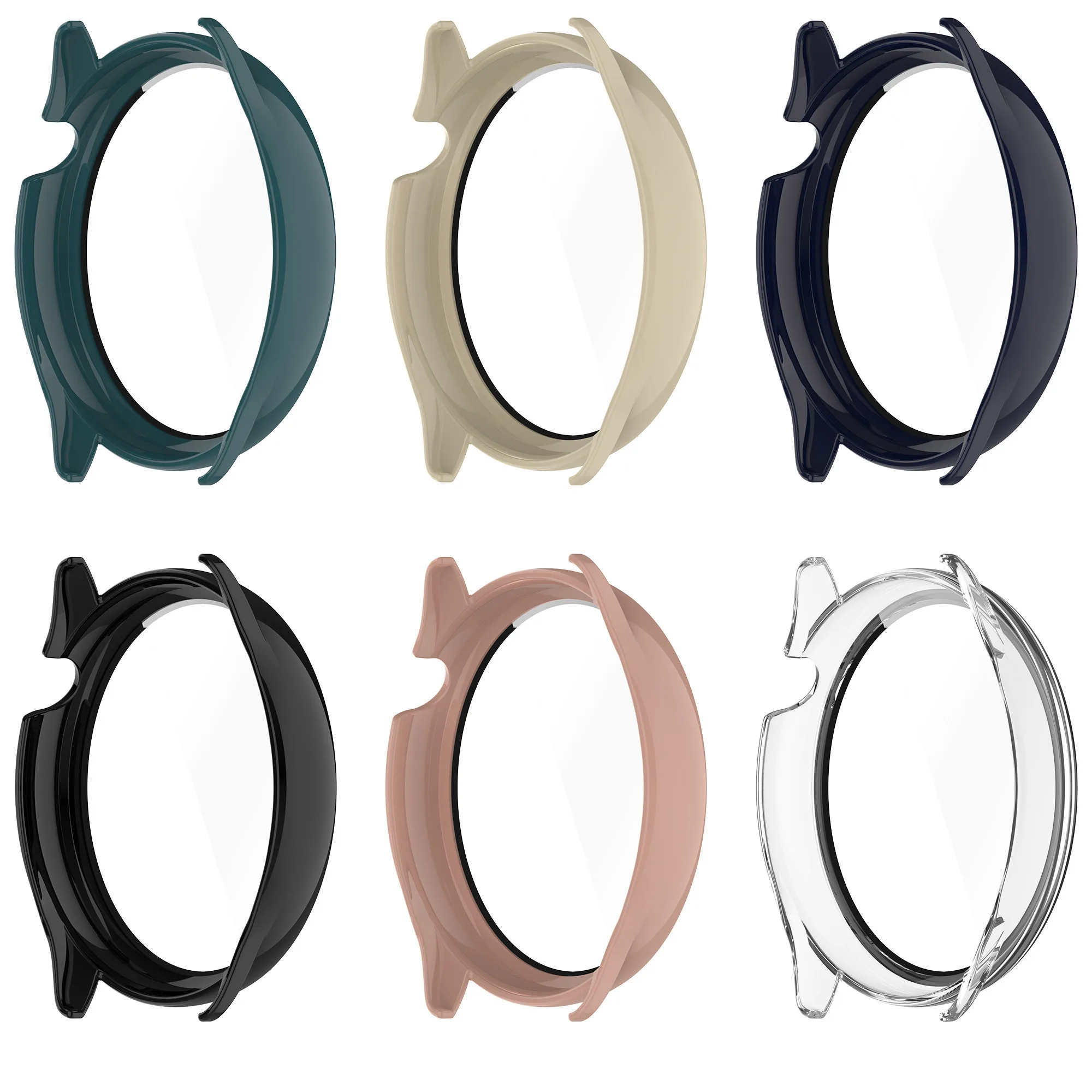 Watch Case Protective Cover for Huami Amazfit GTR Mini Hard PC Frame+ Glass Full Coverage Cases Shell Accessories