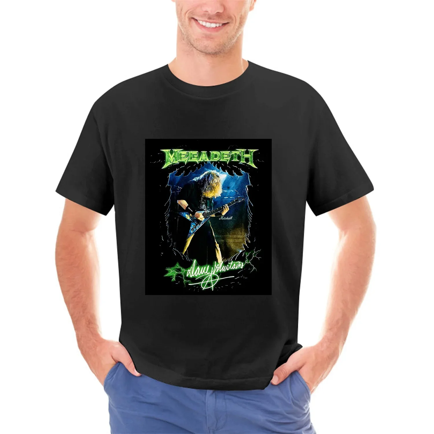 superradvintage vintage megadeath dave mustaine tee t shirt