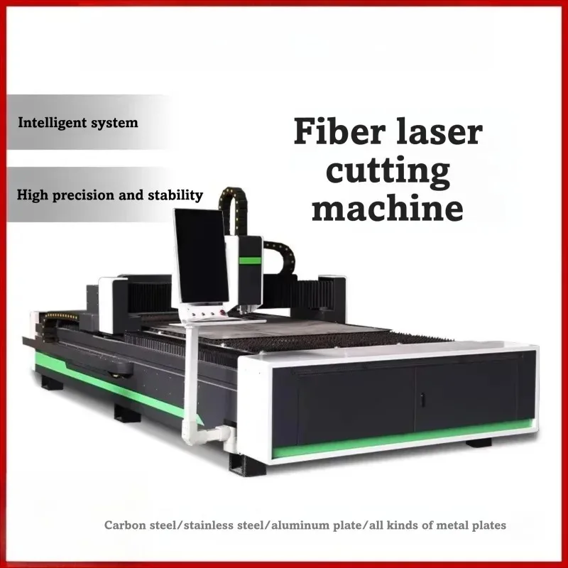 FOB Industrial Fiber Laser Cutting Machine For Metal Sheet Stainless Steel Carbon Steel Large Format Cutter
