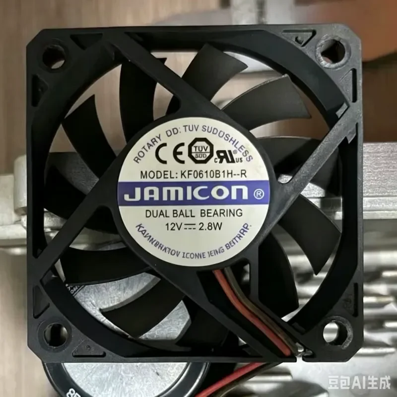Brand new JAMICON KF0610H1L-R KF0610B1H-R silent 6CM ultra-thin 12V fan 6010