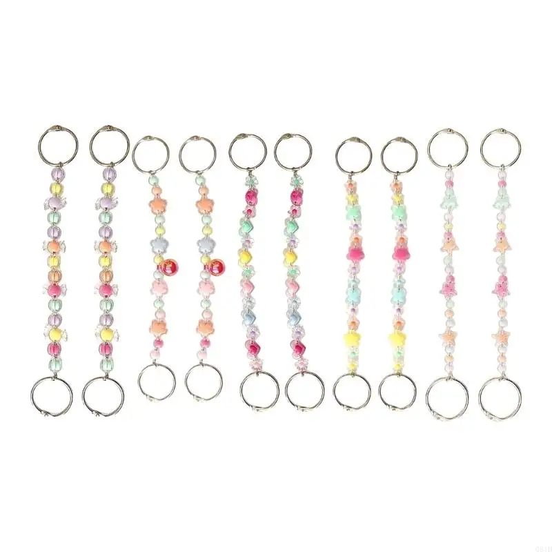 Adorable Beaded Shoe Clip Candy Colored Acrylic Shoe Charms for Sandals Clogs