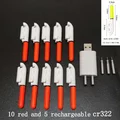 red S and 5 cr322