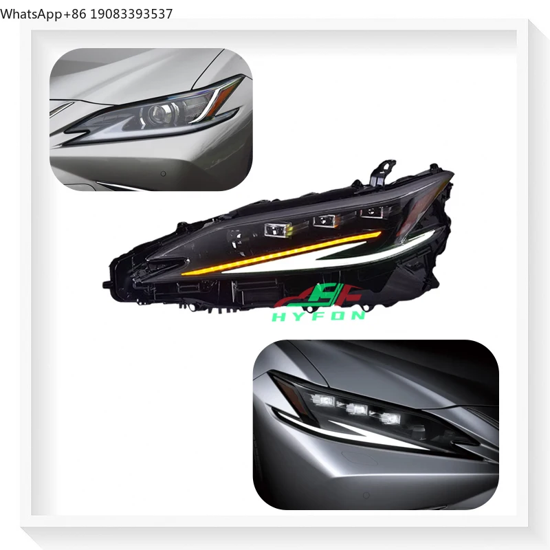 

Для Lexus ES 2018-2025: Обновленные матричные светодиодные фары LED3 с функцией динамического указателя поворота, не требующие модификаций, установка Plug and Play