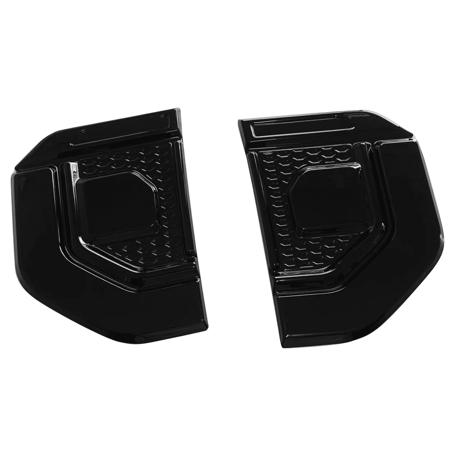 For Toyota Land Cruiser Prado J250 2024 2025 Car Accessories ABS Wing Fender Air Guide Vents Cover Trim 2pcs