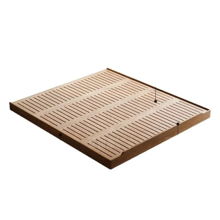 

Black walnut, no bedside, suspended bed, medieval style, master bedroom, row skeleton, double bed, small apartment