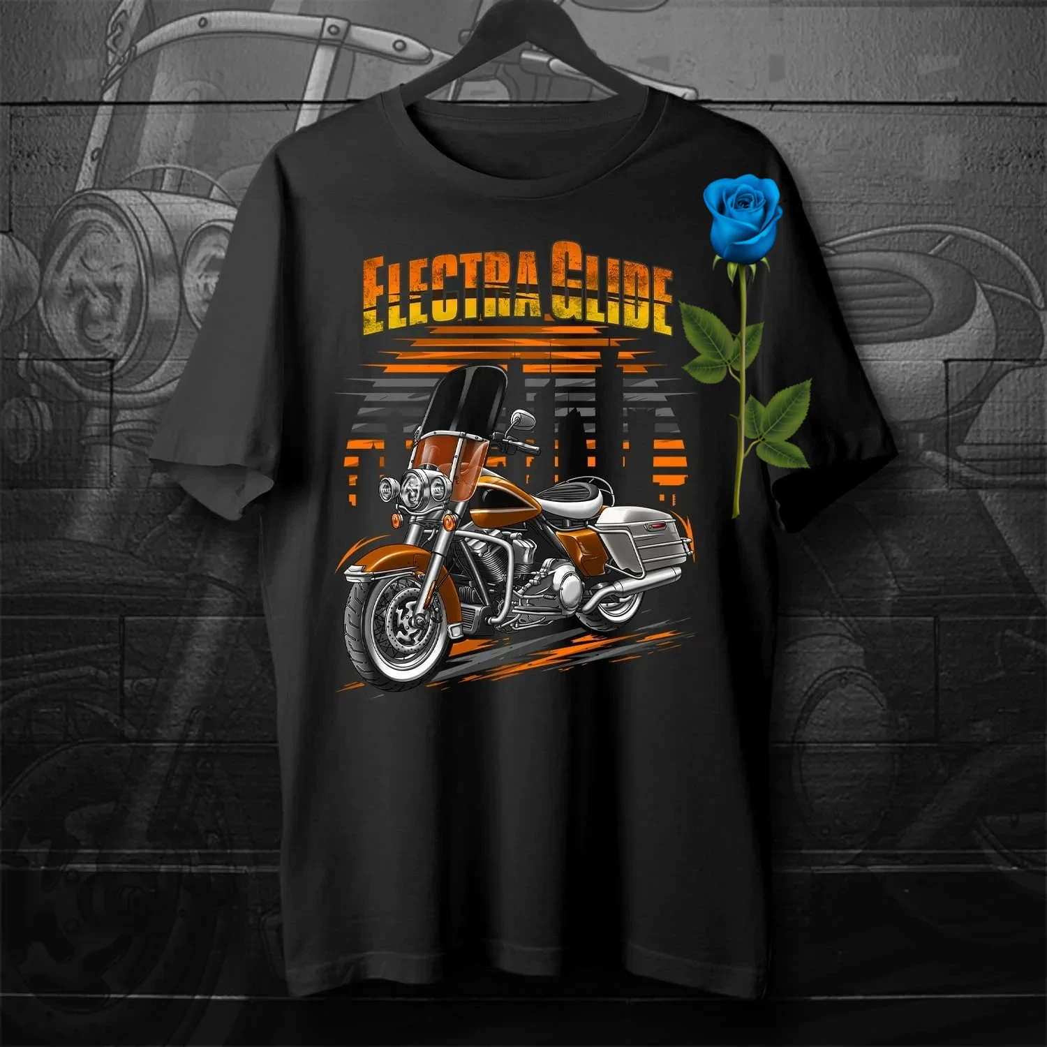 

Electra Glide Highway King 2023 H-D Motorcycle T-Shirt 100% Cotton O-Neck Short Sleeve Summer Casual Mens T-shirt Size S-3XL