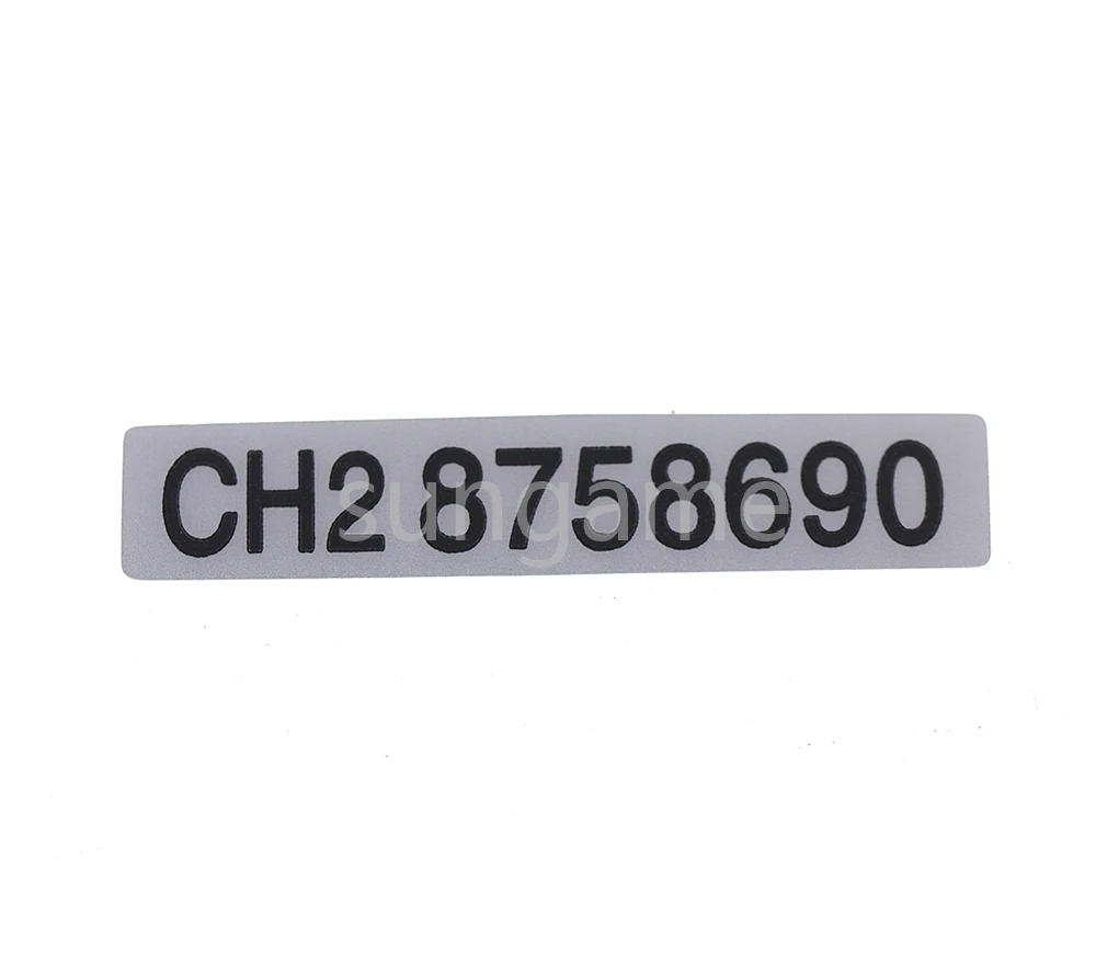 10pcs Enclosure Shell Serial Number Sticker Nameplate Back Label For Nintendo GB GBC GBP Universal