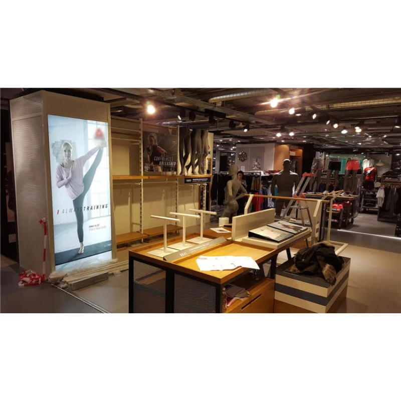 （customized）Retail Clothes Sport Shop Display Names Customized Mosern Sports Shops Interior  Display Furniture  Design