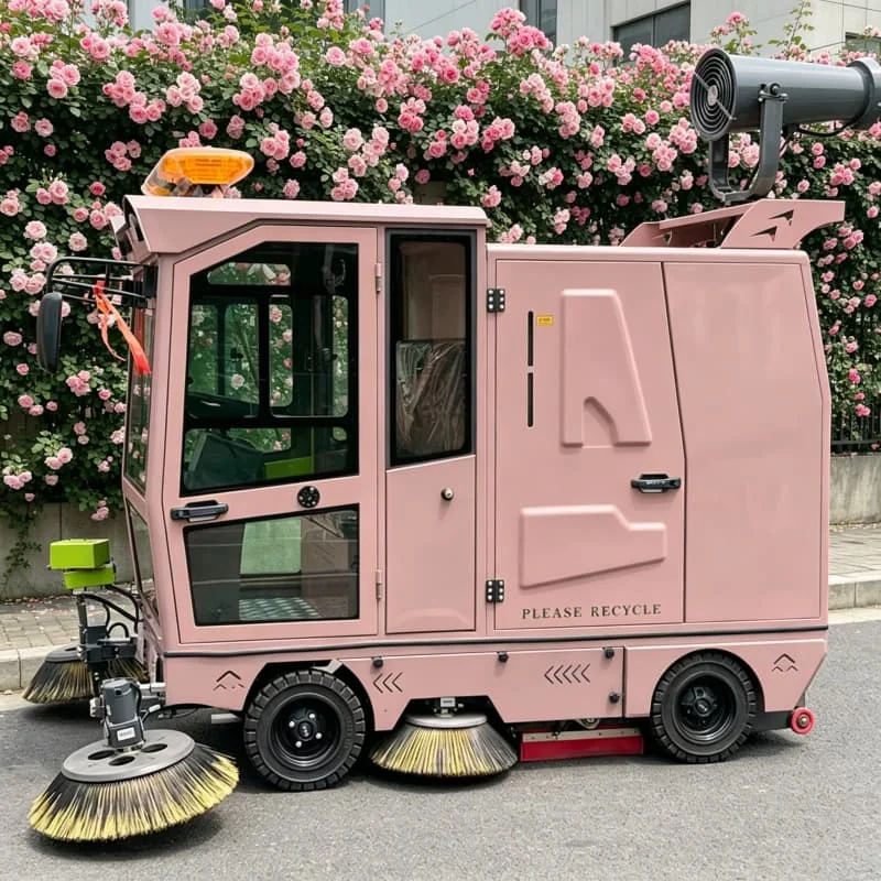 Ride on Sweeper Electric Driven Floor Sweeper Customized Sale for Warehouse Factory Parking Lot Road Cleaning Dust Control Use