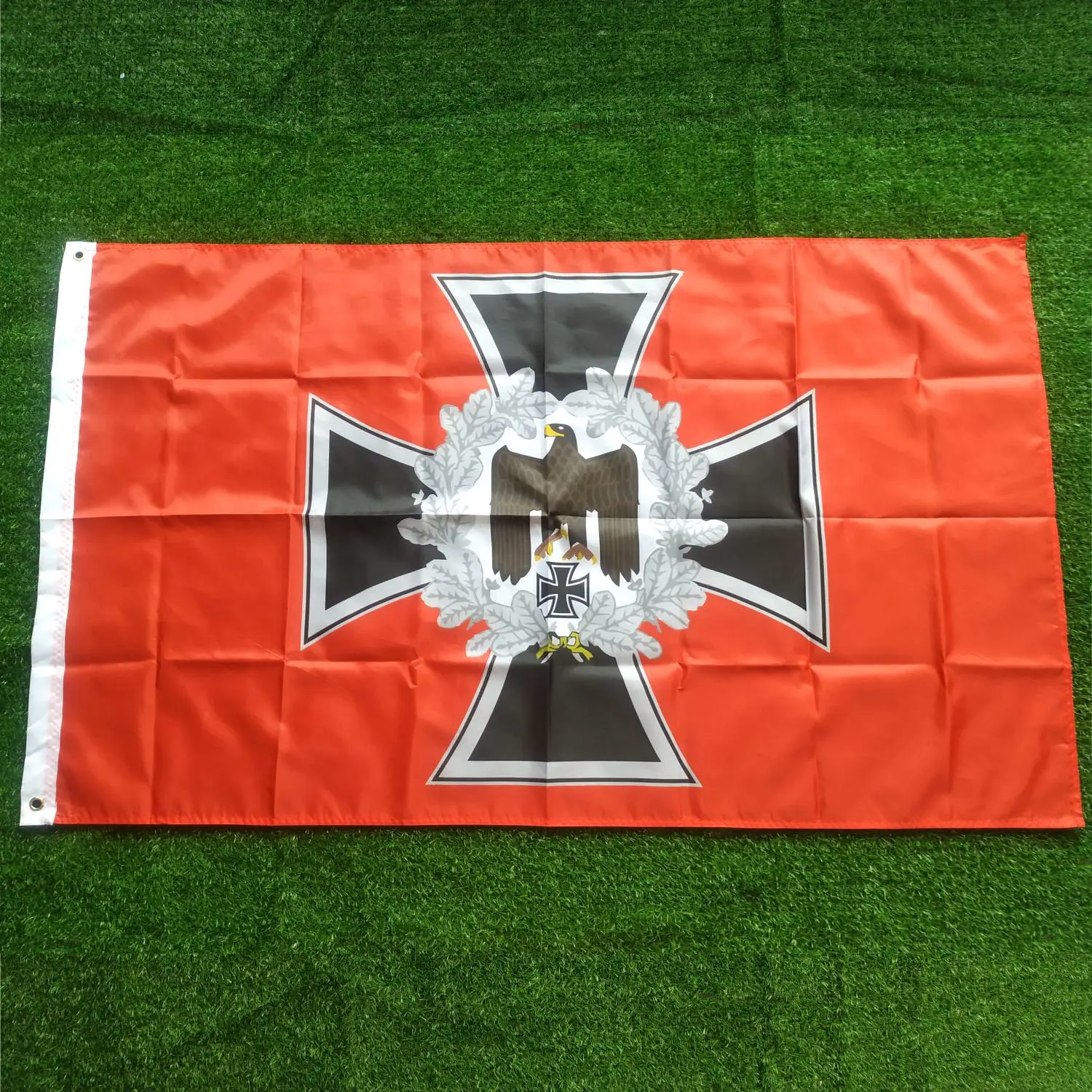 Fahne Flagge-Banner de impresión de doble cara, banderines Deutsches, Eisernes, Adler Kreuz ROT, varios tamaños a elegir, 3x5 pies, 45x30cm